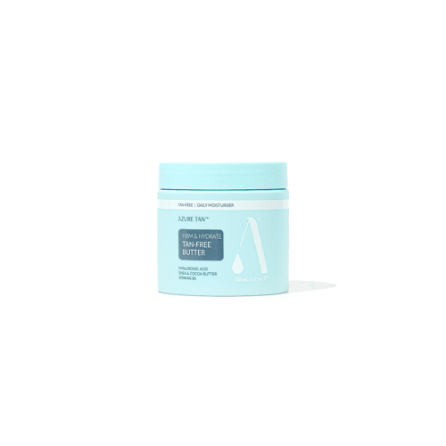 Azure Tan "Tan-Free Firm & Hydrate Body Butter"stangrinantis ir drėkinantis kūno sviestas, 200ml