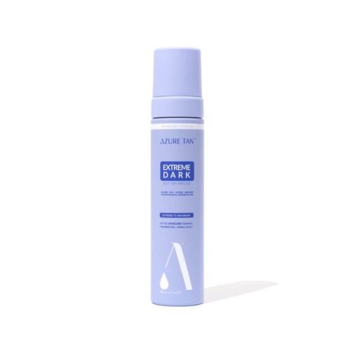 Azure Tan “Extreme Dark - Extreme To Max” Greito poveikio savaiminio įdegio putos - itin tamsus atspalvis, 200ml
