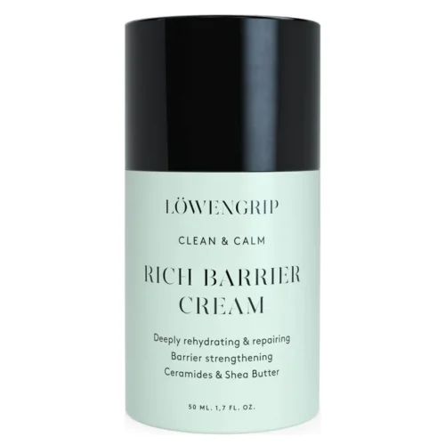 Löwengrip Clean & Calm - Rich Barrier Cream Giliai drėkinantis veido kremas (50ml)