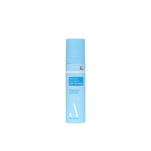 Azure Tan Drėkinantis savaiminio įdegio veido tonikas „HYDRATING COCONUT FACE TAN SPRITZ”