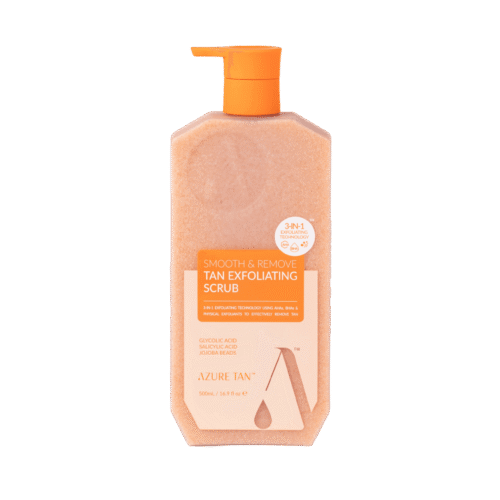 Azure Tan „Smooth and Remove Tan Exfoliating Scrub” eksfolijuojantis kūno šveitiklis 500ml